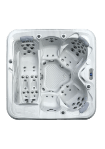 Spa NEOSPA Glenday Lekovic Industries, spa extérieur design avec jets hydromassants