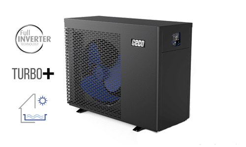 Pompe à chaleur GECO GEPAC-X Full Inverter pour piscine intérieure et extérieure